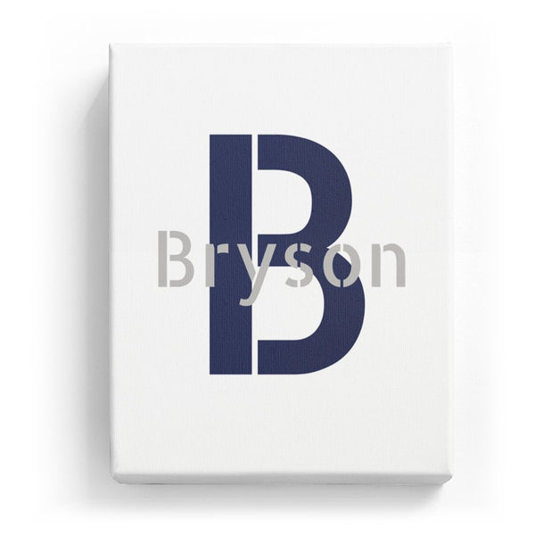 Bryson Overlaid on B - Stylistic