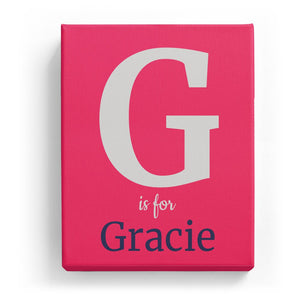 G is for Gracie - Classic