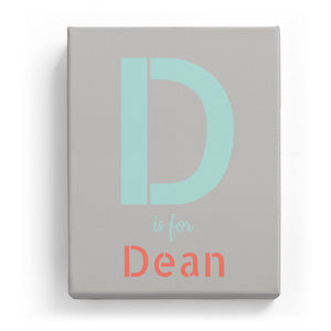 D is for Dean - Stylistic