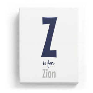 Z is for Zion - Cartoony