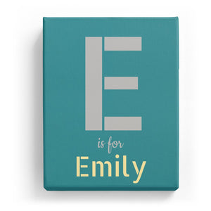 E is for Emily - Stylistic