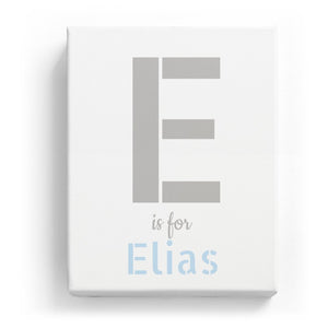 E is for Elias - Stylistic