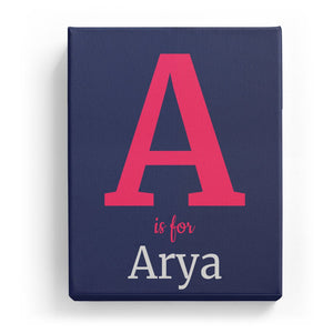 A is for Arya - Classic