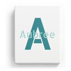 Aubree Overlaid on A - Stylistic