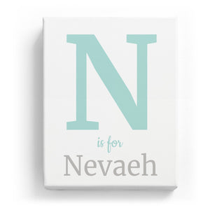 N is for Nevaeh - Classic