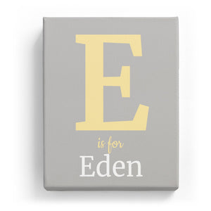 E is for Eden - Classic