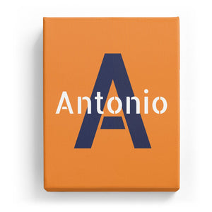 Antonio Overlaid on A - Stylistic