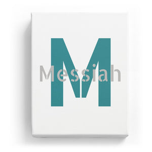 Messiah Overlaid on M - Stylistic