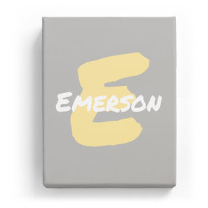 Emerson Overlaid on E - Artistic