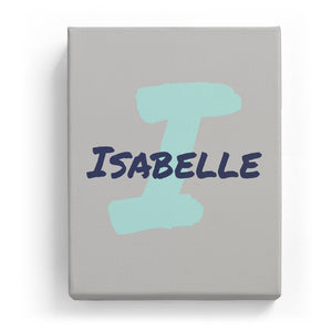 Isabelle Overlaid on I - Artistic
