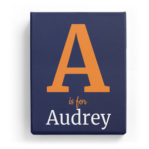 A is for Audrey - Classic