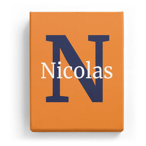 Nicolas Overlaid on N - Classic