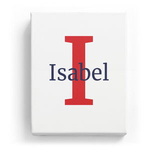 Isabel Overlaid on I - Classic