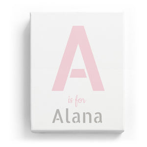 A is for Alana - Stylistic