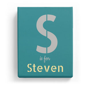 S is for Steven - Stylistic