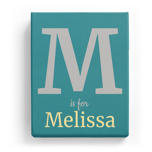 M is for Melissa - Classic