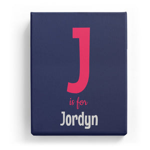 J is for Jordyn - Cartoony
