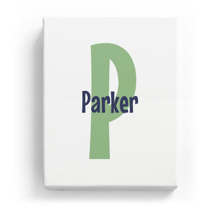 Parker Overlaid on P - Cartoony