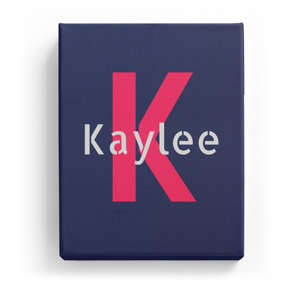 Kaylee's Personalized Canvas Art