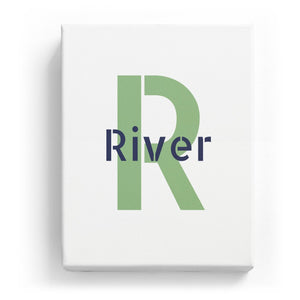 River Overlaid on R - Stylistic