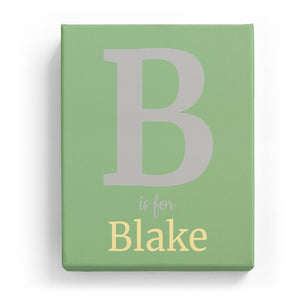 B is for Blake - Classic