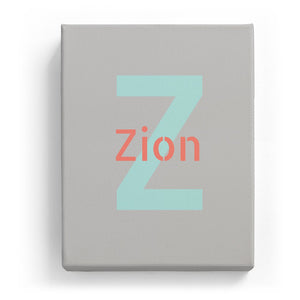 Zion Overlaid on Z - Stylistic