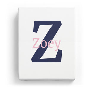 Zoey Overlaid on Z - Classic
