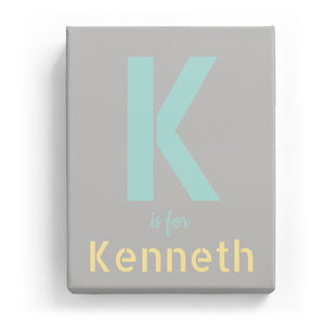 K is for Kenneth - Stylistic