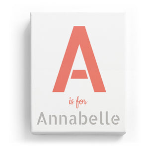 A is for Annabelle - Stylistic