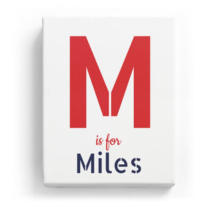 M is for Miles - Stylistic