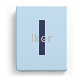Iker Overlaid on I - Stylistic