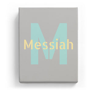 Messiah Overlaid on M - Stylistic