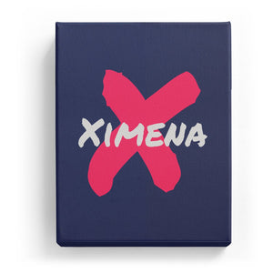 Ximena Overlaid on X - Artistic