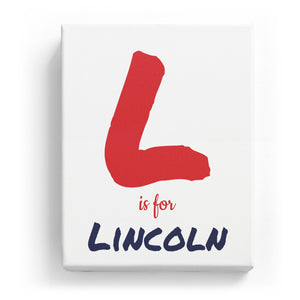 L is for Lincoln - Artistic