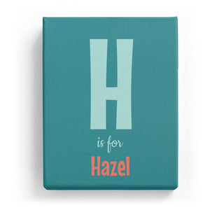 H is for Hazel - Cartoony