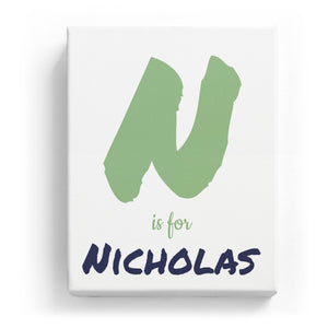 N is for Nicholas - Artistic