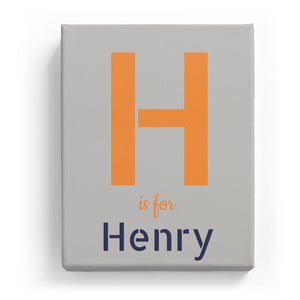 H is for Henry - Stylistic