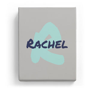 Rachel Overlaid on R - Artistic