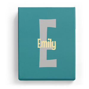 Emily Overlaid on E - Cartoony