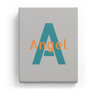 Angel Overlaid on A - Stylistic