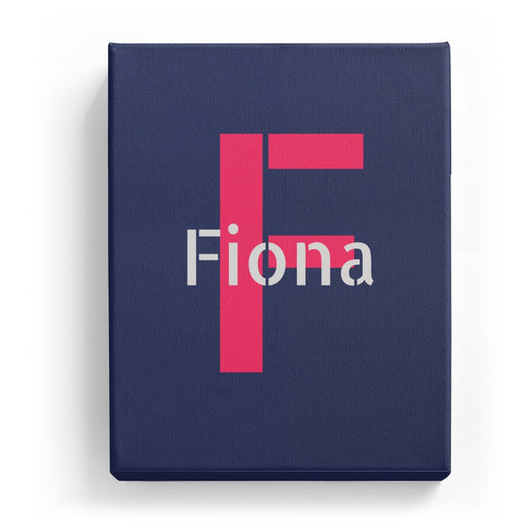 Fiona Overlaid on F - Stylistic