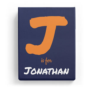 J is for Jonathan - Artistic