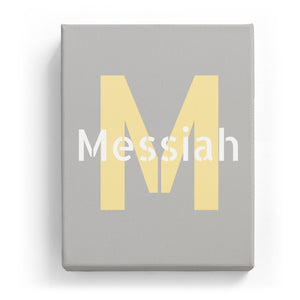 Messiah Overlaid on M - Stylistic