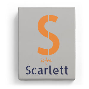 S is for Scarlett - Stylistic
