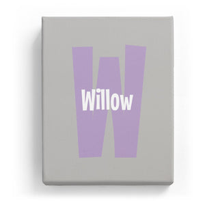 Willow Overlaid on W - Cartoony