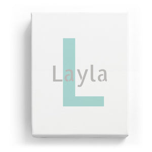 Layla Overlaid on L - Stylistic