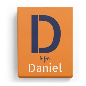 D is for Daniel - Stylistic