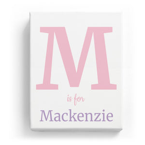 M is for Mackenzie - Classic