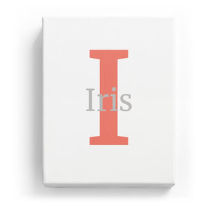 Iris Overlaid on I - Classic