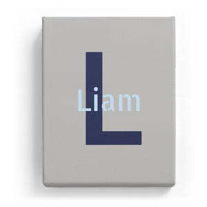 Liam Overlaid on L - Stylistic